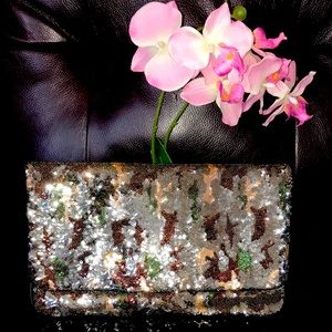 BCBG MAXAZRIA sequins bag